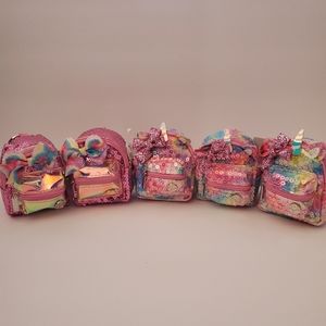 Claire’s JoJo Siwa mini Bow backpack Keychains 5 included
